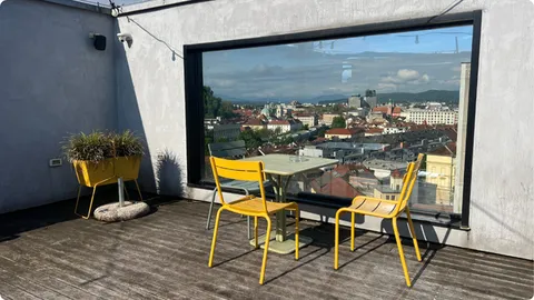 Terasa na zadnjem katu je posebna priča, ne propustite svratiti