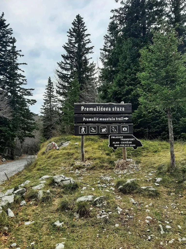 Premužićeva staza (1. dionica, 16 km)