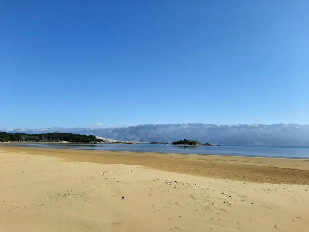Rajska plaža na Rabu