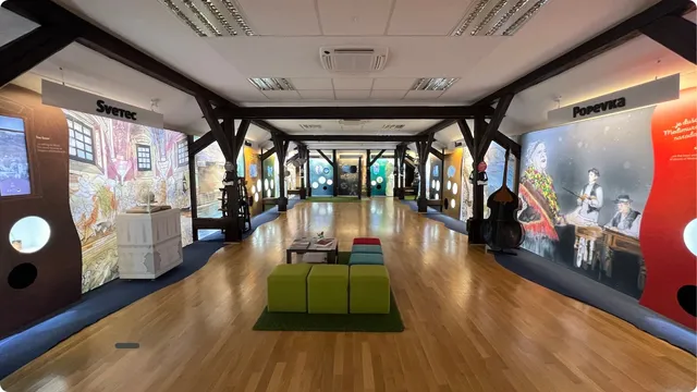 Ekomuzej Međimurje panoramski pogled na sve točke za obilazak