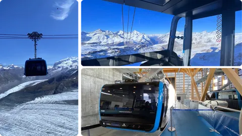 Sjajna gondola na Glacier Paradise – grijana sjedala i neopisiv pogled