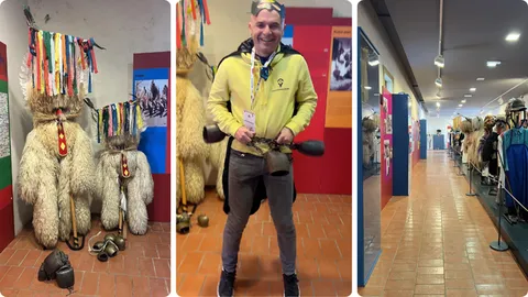 U Kurentovoj hiši se može probati 40+ kg težak Kurentov kostim