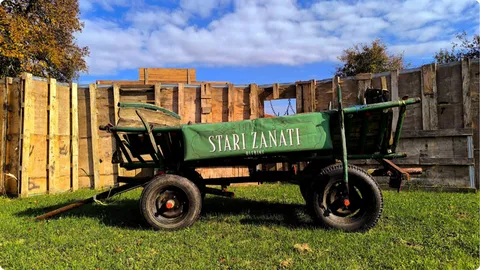 Stara kola – jedan od prepoznatljivih simbola imanja