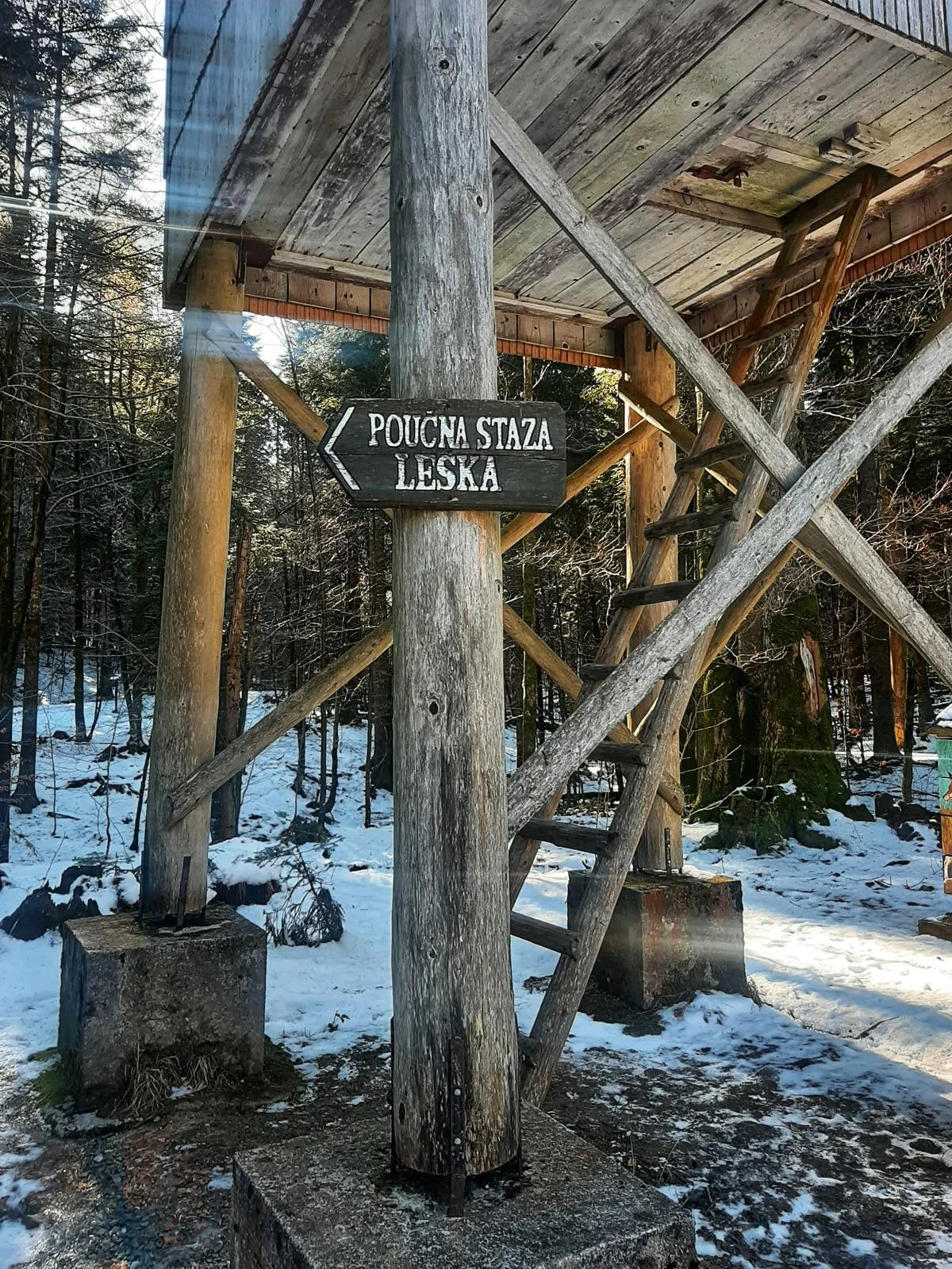 Poučna staza Leska, NP Risnjak — fotografija 1 od 7
