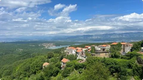 Predivan pogled prema Kvarneru